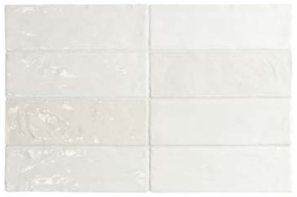 25837EQ-3 - Equipe La Riviera Blanc Ceramic Tile - Equipe 2-1/2