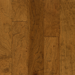 Bruce - Frontier GOLDEN BROWN Hickory Engineered Hardwood Flooring w/ Densitek (3/8" Thick x 5" Wide - Medium Gloss)