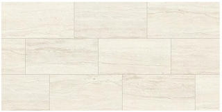 MILEstone - 24"x48" EcoStone Vein-Cut FOG Porcelain Tile (Matte Finish - Rectified Edge)