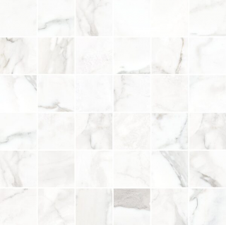 Happy Floors - 2"x2" Kobe BORGHINI Porcelain Mosaic Tile (12"x12" Sheet - Matte Finish)