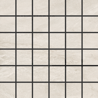 Happy Floors - 2"x2" Capraia SAND Porcelain Mosaic Tile (Matte Finish - 12"x12" Sheet)