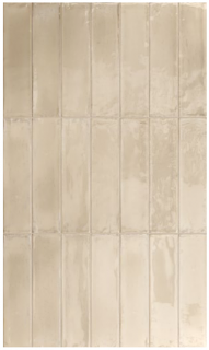 Ergon - 2-3/8""x9-7/16" Essential Brick SABBIA Ceramic Wall Tile (Glossy Finish)