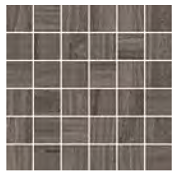 Ergon - 2"x2" Aurelia Stone DARK GREY Porcelain Mosaic Tile (Matte Finish - 11-13/16"x11-13/16" Sheet)