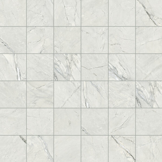 Happy Floors - 2"x2" Cardosia SAND Porcelain Mosaic Tile (Matte Finish - 12"x12" Sheet)