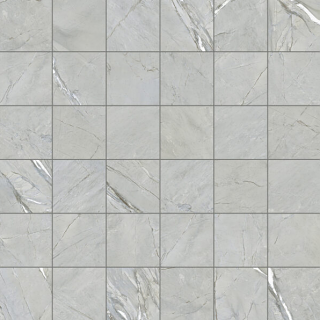 Happy Floors - 2"x2" Cardosia PEBBLE Porcelain Mosaic Tile (Matte Finish - 12"x12" Sheet)