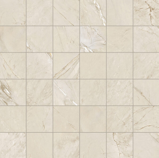 Happy Floors - 2"x2" Cardosia RIVER ROCK Porcelain Mosaic Tile (Matte Finish - 12"x12" Sheet)