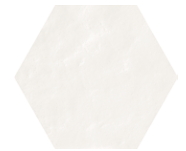 Gazzini - 10"x8.8" Tinteunite WHITE Porcelain Hexagon Tile (Matte Finish - Rectified Edges)