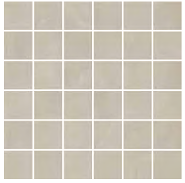 Gazzini - 2"x2" Tinteunite SAND Porcelan Mosaic Tile (Matte Finish - 11.8"x11.8" Sheet)