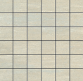 Gazzini - 2"x2" Quarz BEIGE Porcelain Mosaic Tile (Matte Finish - 11.8"x11.8" Sheet)